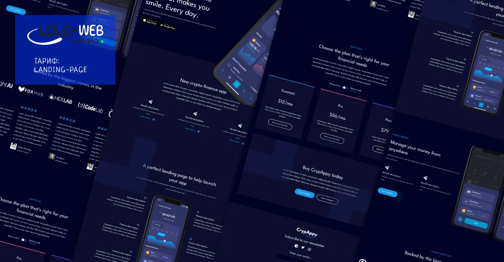 Заказать продающий Landing Page в Саратове