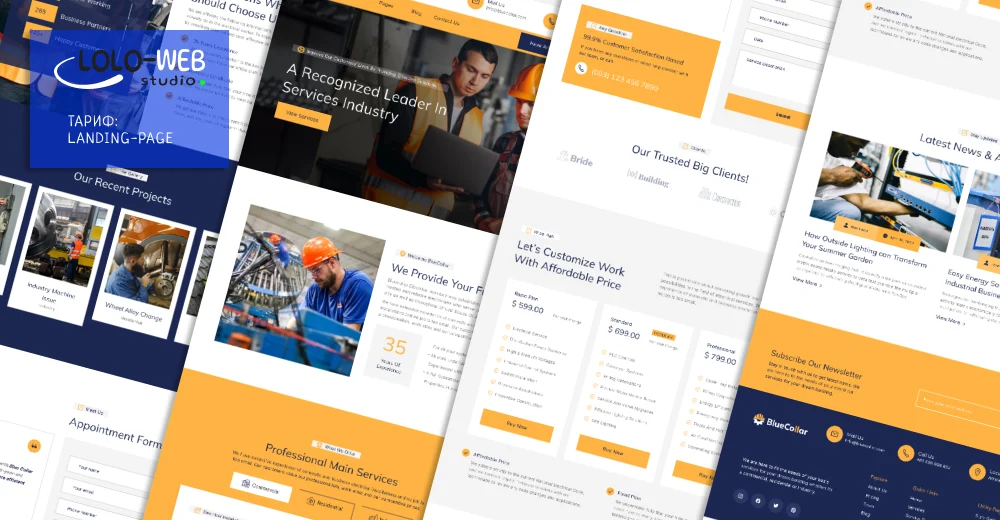 Купить Landing Page на заказ в Саратове